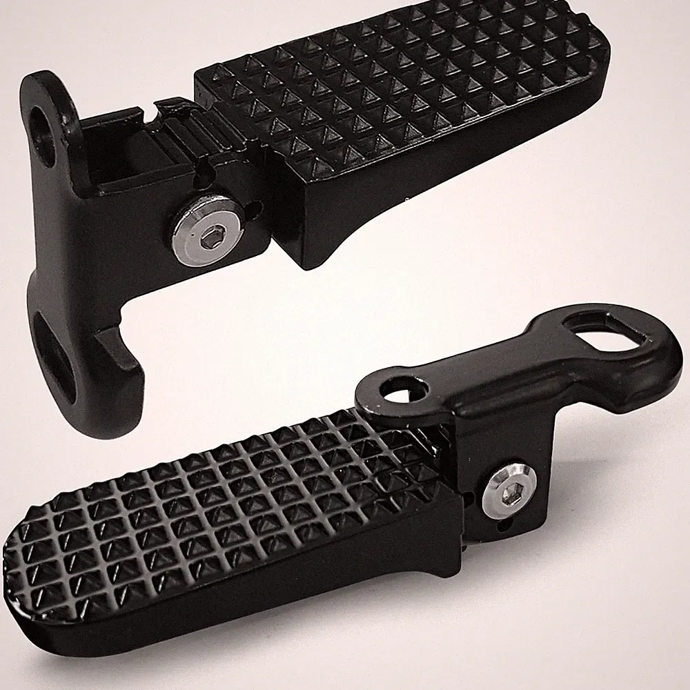 1 Pair Bike Rear Pedals,Mini Folding Bicycle Foot Pegs,Rear Seat Footrest Pedals