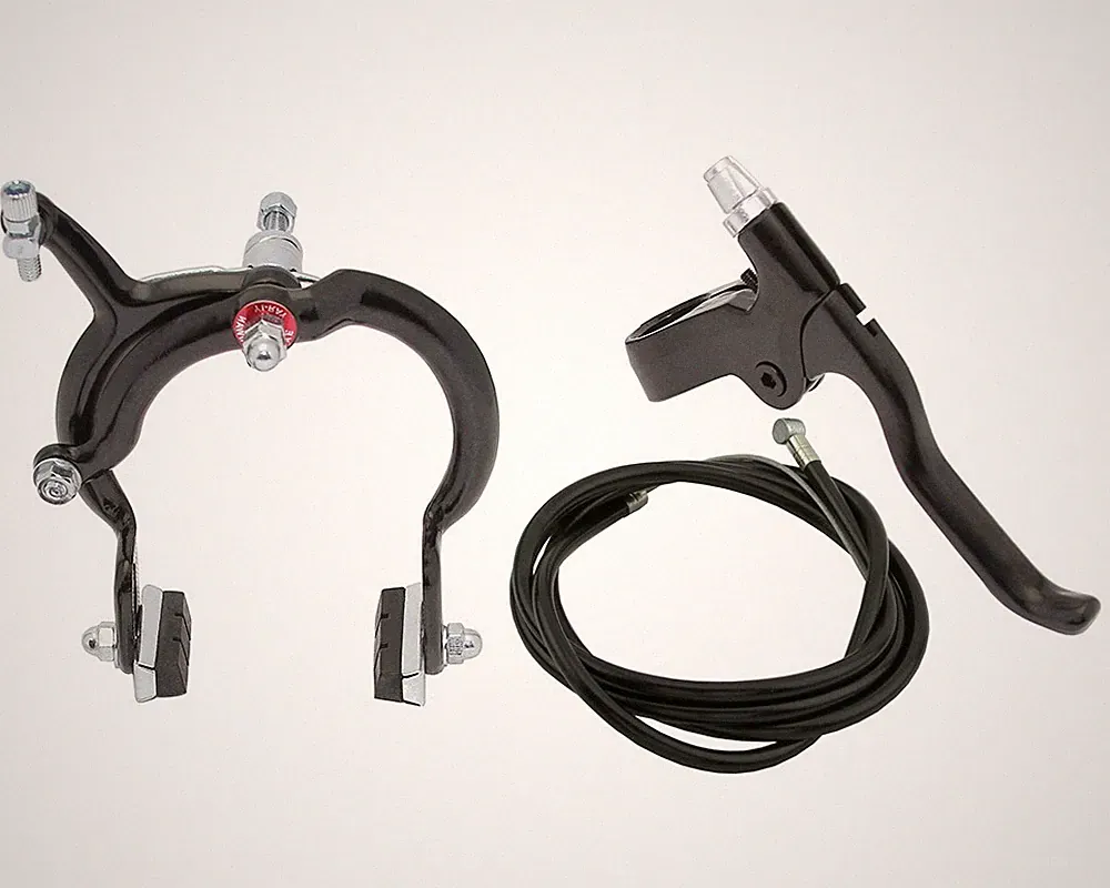 1080 Rear Bicycle Alloy Side-Pull Caliper Brake Black – Long Reach 78–102mm.