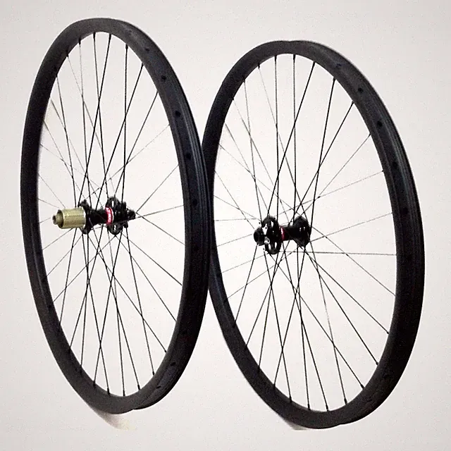 29er/27.5inch Mountain Bike Wheelset 27mm Wide Clincher Tookless Tubeless