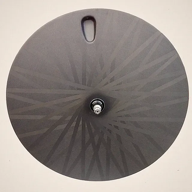 700C 25 23mm Width Carbon Fiber Tubular Clincher Racing Rear Disc Wheel