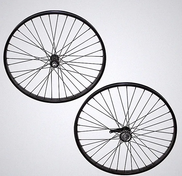 ALTA 26 x 2.125 Heavy Duty Beach Cruiser Rim 12G 36 Spoke Front or Coaster Black