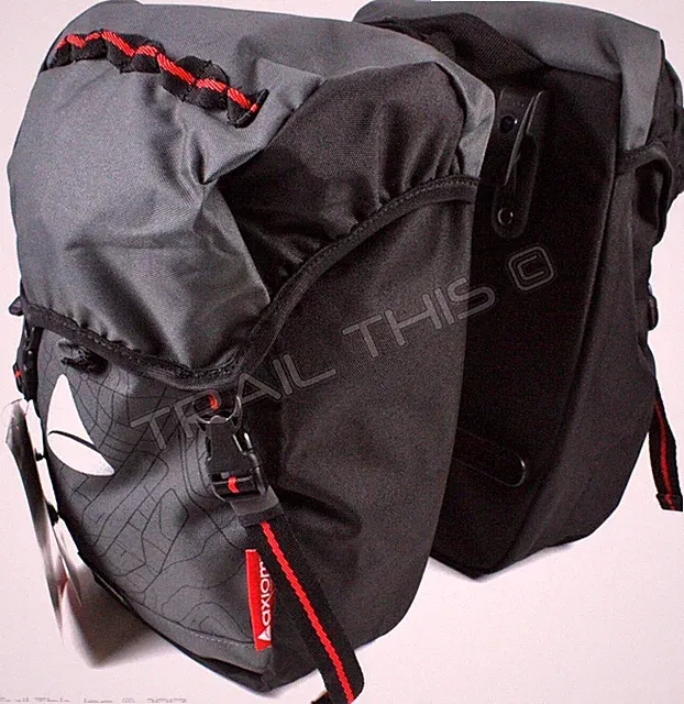 Axiom Seymour Oceanweave 22+ Bike Panniers Pair Saddlebags Commuter Bags Touring