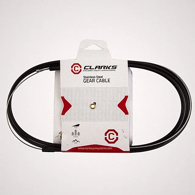 CLARKS UNIVERSAL BICYCLE SHIFTER GEAR CABLE KIT INNER WIRE W/HOUSING & FERRULES
