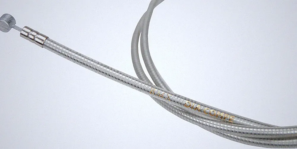 Dia-Compe REAR BMX bicycle brake cable - CLEAR