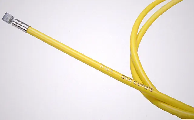 Dia-Compe REAR BMX bicycle brake cable - YELLOW