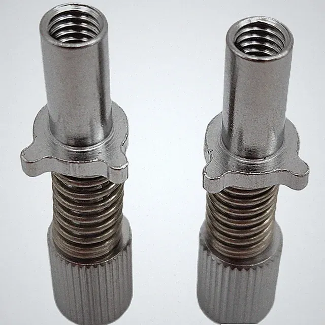 Jagwire Road Sport Frame Mount Mickey Adjusting Barrels for Bicycle Pair Chrome