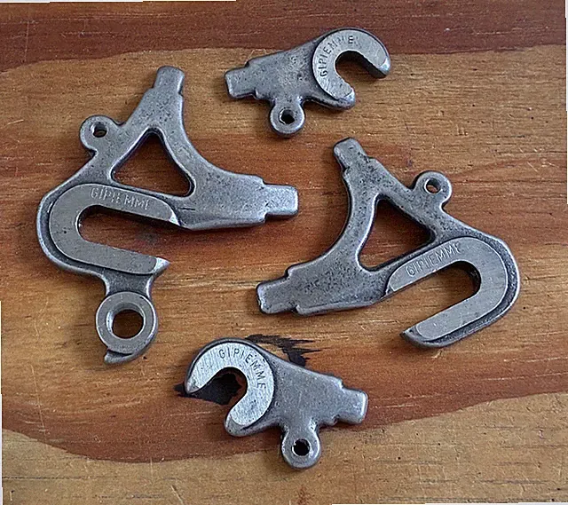 NOS Gipiemme Road Dropouts 4/set - Framebuilding Repair Supplies Front and Rear