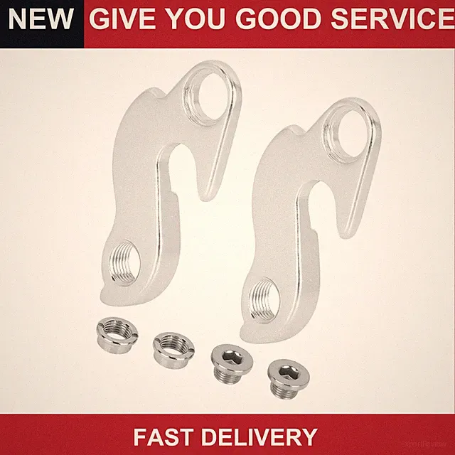 Universal Bicycle Rear Derailleur Hanger Mountain Road Bike Tail Hook Pack of 2