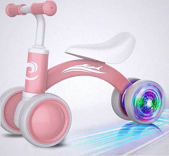 WETIFY Baby Balance Bike – Colorful Lighting Wheels, No-Pedal, Perfect for Ages